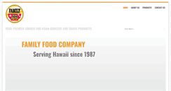 Desktop Screenshot of familyfoodhawaii.com